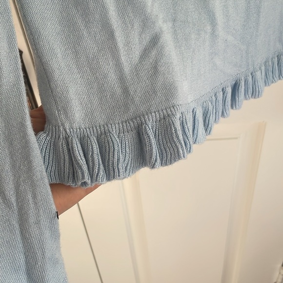 Gorgeous Topshop knit baby blue sweater, size 4, equivalent to XS - Picture 6 of 6